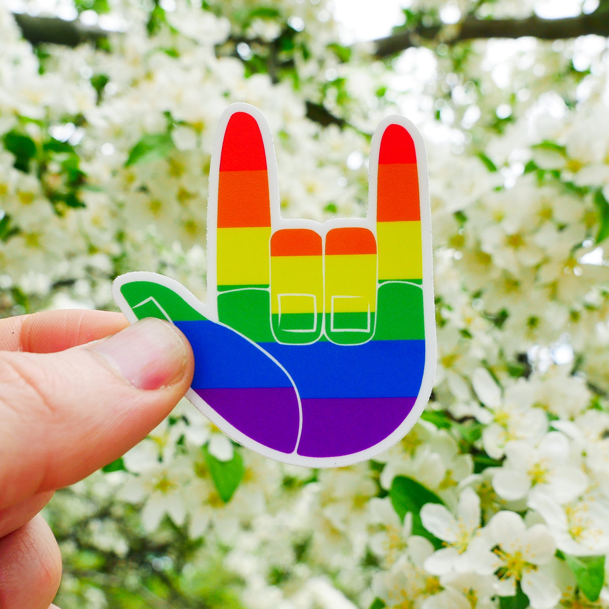 ILY Pride Sticker